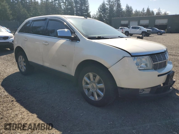 2007 Lincoln MKX with VIN 2LMDU88C07BJ33997, listed as a Copart auction lot 52804185 with 151,032 mi miles and Salvage title. Bid and sale history available at DreamBid. Image 4.