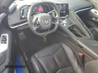 2022 Chevrolet Corvette 2LT with VIN 1G1YB2D49N5124227, listed as a Copart auction lot 79536144 with 18,202 mi miles and Salvage Title. Bid and sale history available at carsss.com. Image 8.