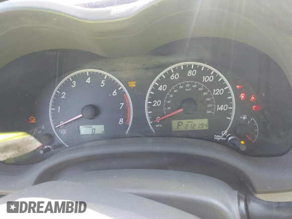 2010 Toyota Corolla with VIN 1NXBU4EE5AZ227280, listed as a IAAI auction lot 42640906 with 212,194 mi miles and . Bid and sale history available at DreamBid. Image 7.