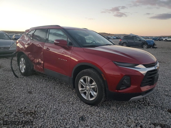 2020 Chevrolet Blazer LT with VIN 3GNKBHRS6LS540172, listed as a Copart auction lot 79830934 with 45,873 mi miles and Salvage Title. Bid and sale history available at carsss.com. Image 4.