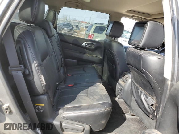 2020 Nissan Pathfinder Platinum with VIN 5N1DR2DM6LC635299, listed as a Copart auction lot 50606625 with 0 mi miles and Non Repairable. Bid and sale history available at carsss.com. Image 11.