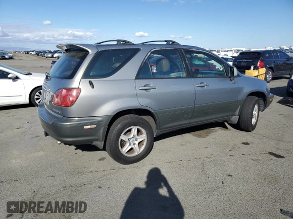 2000 Lexus RX 300 with VIN JT6HF10U6Y0136792, listed as a Copart auction lot 78553294 with 183,303 mi miles and Salvage Title. Bid and sale history available at carsss.com. Image 3.