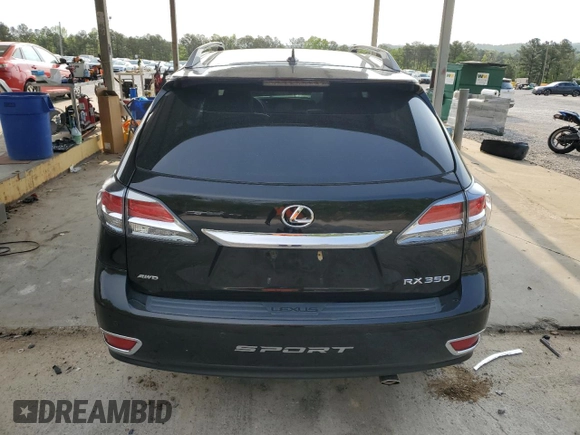 2015 Lexus RX 350 with VIN 2T2BK1BA4FC306322, listed as a Copart auction lot 53113505 with 93,072 mi miles and Salvage Title. Bid and sale history available at DreamBid. Image 6.