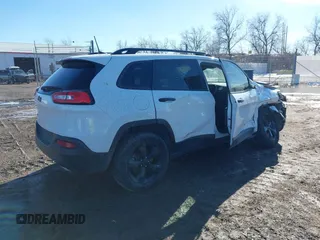 2017 Jeep Cherokee Sport with VIN 1C4PJMAS8HW633678, listed as a IAAI auction lot 41669785 with 99,309 mi miles and . Bid and sale history available at DreamBid. Image 4.