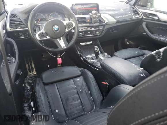 2019 BMW X3 M40i with VIN 5UXTS3C59K0Z05595, listed as a Copart auction lot 88962685 with Not Provided miles and Salvage Title. Bid and sale history available at DreamBid. Image 8.