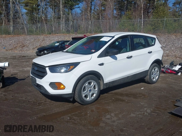 2018 Ford Escape S with VIN 1FMCU0F78JUC94095, listed as a IAAI auction lot 41779377 with 110,258 mi miles and . Bid and sale history available at carsss.com. Image 2.