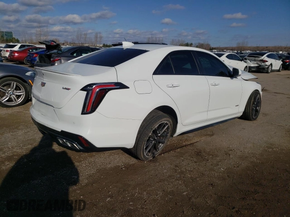 2021 Cadillac CT4 V-Series z VIN 1G6DH5RL4M0133177, wystawiony jako Copart lot #81826884 z przebiegiem 66 328 mil mil oraz Szkoda całkowita • Salvage title. Historia ofert i sprzedaży dostępna na DreamBid. Obrazek 3.