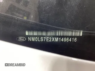 2021 Ford Transit Connect XL with VIN NM0LS7E2XM1496416, listed as a IAAI auction lot 42703091 with 85,166 mi miles and . Bid and sale history available at DreamBid. Image 39.