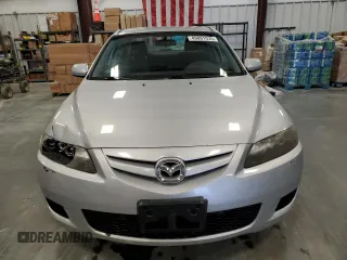 2008 Mazda 6 i Sport VE with VIN 1YVHP80C485M30341, listed as a Copart auction lot 49801025 with 160,433 mi miles and Salvage Title. Bid and sale history available at carsss.com. Image 5.