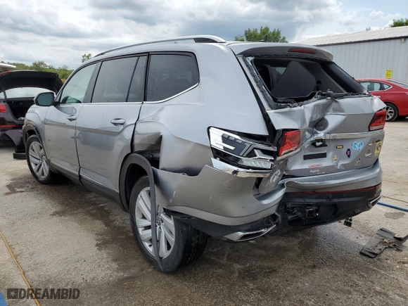 2021 Volkswagen Atlas 3.6L V6 SEL with VIN 1V2BR2CA8MC563864, listed as a Copart auction lot 68318444 with 78,677 mi miles and Salvage Title. Bid and sale history available at carsss.com. Image 2.