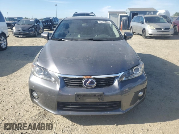 2013 Lexus CT 200h with VIN JTHKD5BH8D2167566, listed as a Copart auction lot 63440655 with 93,424 mi miles and Salvage title. Bid and sale history available at DreamBid. Image 5.