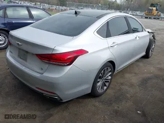 2015 Hyundai Genesis 3.8L with VIN KMHGN4JE0FU071407, listed as a IAAI auction lot 41922279 with 159,146 mi miles. Bid and sale history available at carsss.com. Image 4.