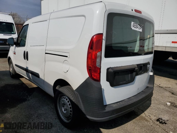 2019 Ram ProMaster City Cargo Tradesman with VIN ZFBHRFAB8K6M67715, listed as a Copart auction lot 46584724 with 203,688 mi miles and . Bid and sale history available at DreamBid. Image 2.