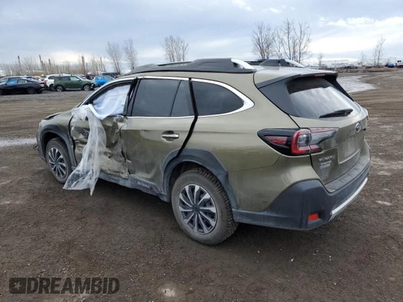2023 Subaru Outback with VIN 4S4BTHPD8P3161790, listed as a Copart auction lot 48219584 with Not provided miles and Salvage title. Bid and sale history available at DreamBid. Image 2.