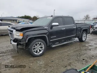 2014 GMC Sierra 1500 SLT with VIN 3GTU2VECXEG520639, listed as a Copart auction lot 86434314 with 145,162 mi miles and Salvage Title. Bid and sale history available at DreamBid. Image 1.
