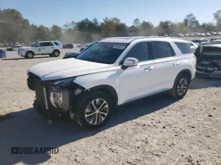 2021 Hyundai Palisade SEL z VIN KM8R24HE9MU275174, wystawiony jako Copart lot #76508974 z przebiegiem 75 598 mil mil oraz Szkoda całkowita • Salvage title. Historia ofert i sprzedaży dostępna na DreamBid. Obrazek 1.