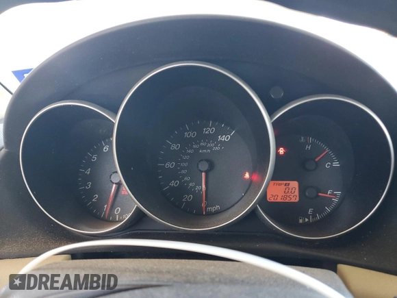 2006 Mazda 3 i with VIN JM1BK12F561464270, listed as a Copart auction lot 53877845 with 201,857 mi miles and Salvage Title. Bid and sale history available at carsss.com. Image 9.