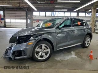 2018 Audi Q5 Premium with VIN WA1ANAFY2J2012921, listed as a Copart auction lot 47287645 with 86,064 mi miles and Salvage Title. Bid and sale history available at carsss.com. Image 1.