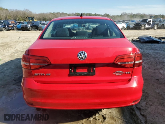 2015 Volkswagen Jetta Sport with VIN 3VWD17AJ5FM205508, listed as a Copart auction lot 45467555 with 112,910 mi miles and Salvage title. Bid and sale history available at DreamBid. Image 6.