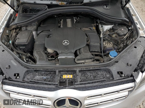 2018 Mercedes-Benz GLS 450 with VIN 4JGDF6EE3JB122053, listed as a Copart auction lot 62661644 with 57,757 mi miles and Salvage Title. Bid and sale history available at DreamBid. Image 12.