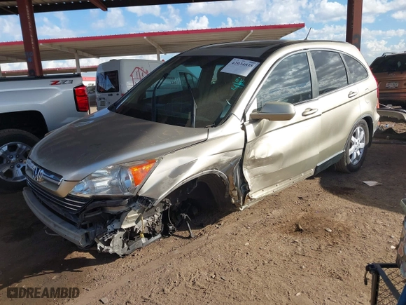 2007 Honda CR-V EX-L with VIN JHLRE38717C029045, listed as a IAAI auction lot 42034835 with 178,558 mi miles. Bid and sale history available at carsss.com. Image 2.