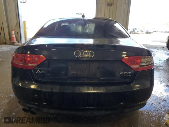 2012 Audi A5 2.0T Premium Plus with VIN WAULFAFR8CA037073, listed as a Copart auction lot 42932995 with 240,648 mi miles and Salvage Title. Bid and sale history available at carsss.com. Image 6.