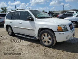 2002 GMC Envoy SLE with VIN 1GKDS13S322527945, listed as a Copart auction lot 75600284 with 0 mi miles and Non Repairable. Bid and sale history available at carsss.com. Image 4.
