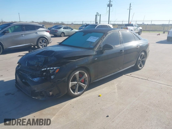 2022 Audi A4 S line Premium Plus with VIN WAUEAAF4XNA008656, listed as a IAAI auction lot 41754921 with 78,118 mi miles and . Bid and sale history available at DreamBid. Image 17.