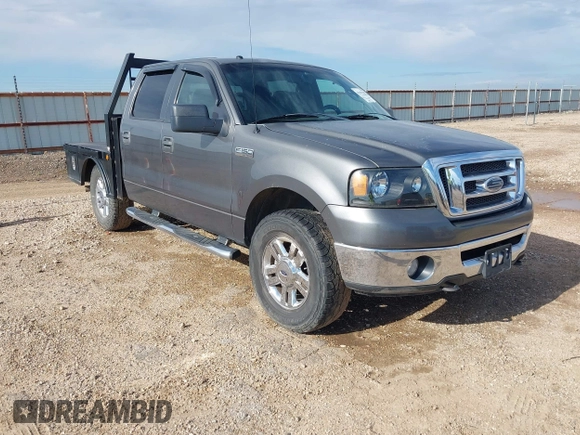 2008 Ford F-150 XL with VIN 1FTRW14W78FB88227, listed as a IAAI auction lot 42191567 with 176,927 mi miles and . Bid and sale history available at DreamBid. Image 1.