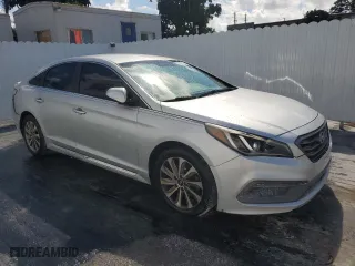 2016 Hyundai Sonata 2.4L Sport with VIN 5NPE34AF2GH434182, listed as a Copart auction lot 44385005 with 106,406 mi miles and Clean Title. Bid and sale history available at carsss.com. Image 4.