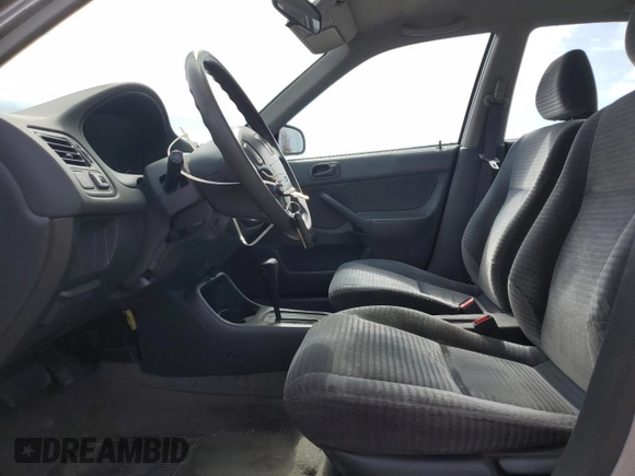 2000 Honda Civic VP with VIN 2HGEJ6619YH905321, listed as a Copart auction lot 51945305 with 179,926 mi miles and Clean Title. Bid and sale history available at DreamBid. Image 7.