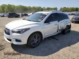 2020 Infiniti QX60 Luxe с VIN 5N1DL0MN3LC508332, выставлен на аукционе Copart как лот 53514535 с пробегом 77 963 миль миль и Списание • Salvage title. История ставок и продаж доступна на DreamBid. Изображение 1.