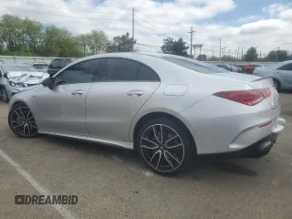 2021 Mercedes-Benz CLA 35 AMG with VIN W1K5J5BB2MN220673, listed as a Copart auction lot 52355014 with 30,685 mi miles and . Bid and sale history available at DreamBid. Image 2.