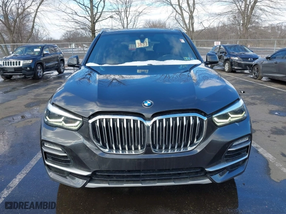 2019 BMW X5 xDrive40i with VIN 5UXCR6C55KLL51239, listed as a IAAI auction lot 41519315 with 49,943 mi miles. Bid and sale history available at carsss.com. Image 12.