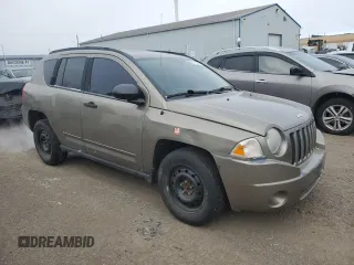 2008 Jeep Compass Sport with VIN 1J8FT47WX8D566487, listed as a Copart auction lot 87428694 with 377,985 mi miles and Salvage Title. Bid and sale history available at carsss.com. Image 4.