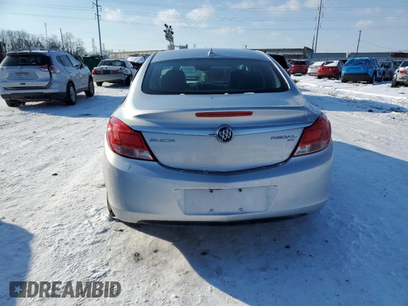 2011 Buick Regal CXL RL1 with VIN 2G4GN5EC0B9184537, listed as a Copart auction lot 87599105 with 88,221 mi miles and Salvage Title. Bid and sale history available at DreamBid. Image 6.