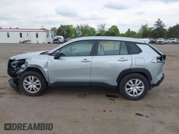 2023 Toyota Corolla Cross L with VIN 7MUAAABG4PV063424, listed as a IAAI auction lot 42119578 with 14,743 mi miles and . Bid and sale history available at DreamBid. Image 15.