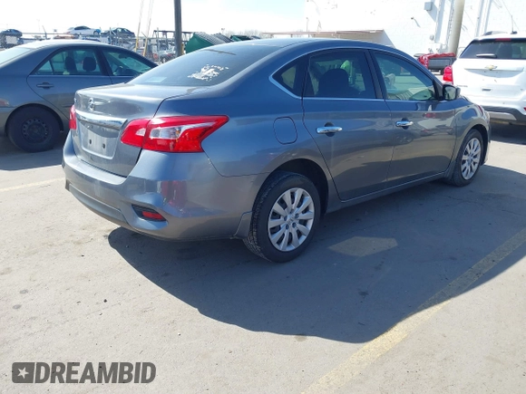 2019 Nissan Sentra SR with VIN 3N1AB7AP2KY457262, listed as a IAAI auction lot 41758326 with 57,060 mi miles. Bid and sale history available at carsss.com. Image 4.