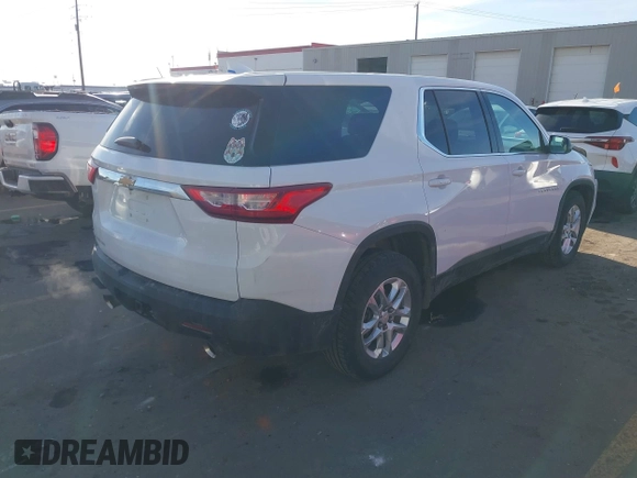 2019 Chevrolet Traverse LS with VIN 1GNEVFKW4KJ242550, listed as a IAAI auction lot 41150105 with 139,480 mi miles. Bid and sale history available at carsss.com. Image 4.