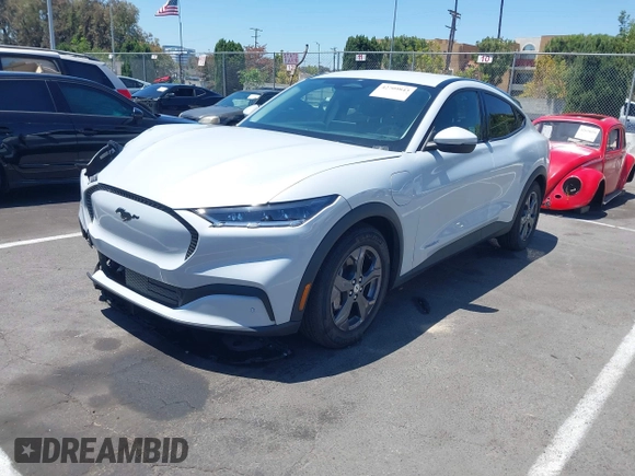 2022 Ford Mustang Mach-E Select with VIN 3FMTK1RM6NMA39520, listed as a IAAI auction lot 42709843 with 31,995 mi miles and . Bid and sale history available at DreamBid. Image 19.
