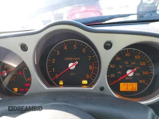 2008 Nissan 350Z with VIN JN1BZ34D58M702500, listed as a IAAI auction lot 41631168 with 108,287 mi miles. Bid and sale history available at carsss.com. Image 7.