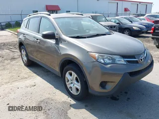 2014 Toyota RAV4 LE with VIN JTMZFREVXED034316, listed as a IAAI auction lot 42610135 with 214,871 mi miles and . Bid and sale history available at DreamBid. Image 1.