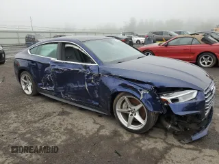2019 Audi A5 Sportback Premium Plus z VIN WAUENCF54KA020743, wystawiony jako Copart lot #57299155 z przebiegiem 80 308 mil mil oraz Szkoda całkowita • Salvage title. Historia ofert i sprzedaży dostępna na DreamBid. Obrazek 4.