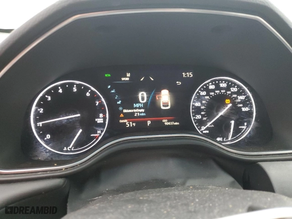 2020 Toyota Avalon XSE with VIN 4T1FZ1FB4LU038905, listed as a Copart auction lot 80846523 with 90,437 mi miles and Salvage Title. Bid and sale history available at carsss.com. Image 9.