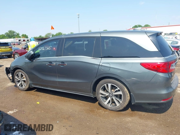 2019 Honda Odyssey Elite с VIN 5FNRL6H97KB094676, выставлен на аукционе IAAI как лот 42467065 с пробегом 66 319 миль миль и . История ставок и продаж доступна на DreamBid. Изображение 14.