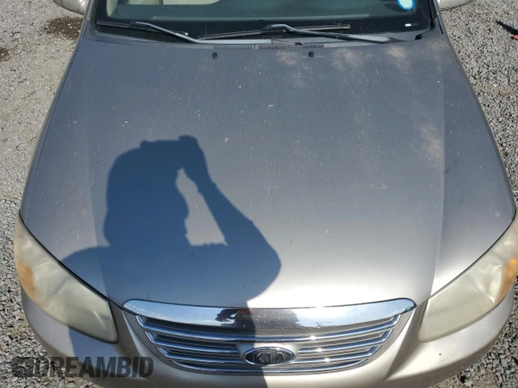 2007 Kia Spectra EX with VIN KNAFE121375478544, listed as a Copart auction lot 51572015 with 200,203 mi miles and Salvage Title. Bid and sale history available at carsss.com. Image 12.