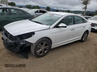 2018 Hyundai Sonata SEL with VIN 5NPE34AF5JH610276, listed as a Copart auction lot 51837455 with 102,295 mi miles and Salvage Title. Bid and sale history available at DreamBid. Image 1.