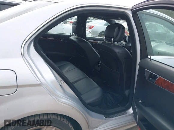 2011 Mercedes-Benz C 300 Sport with VIN WDDGF8BB1BR135955, listed as a IAAI auction lot 41983508 with 214,823 mi miles and . Bid and sale history available at DreamBid. Image 8.