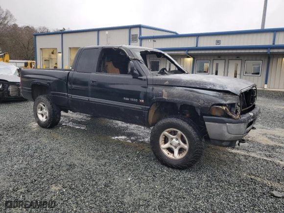 2001 Dodge Ram 1500 with VIN 3B7HF13Y31G203387, listed as a Copart auction lot 45183655 with 0 mi miles and Salvage Title. Bid and sale history available at carsss.com. Image 4.