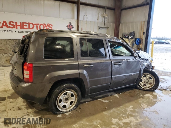2016 Jeep Patriot Sport z VIN 1C4NJPBA5GD711598, wystawiony jako Copart lot #42074455 z przebiegiem 182 651 mil mil oraz Szkody całkowita. Historia ofert i sprzedaży dostępna na DreamBid. Obrazek 3.
